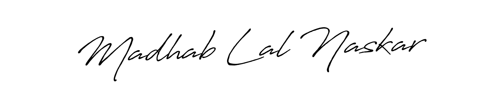 You should practise on your own different ways (Antro_Vectra_Bolder) to write your name (Madhab Lal Naskar) in signature. don't let someone else do it for you. Madhab Lal Naskar signature style 7 images and pictures png