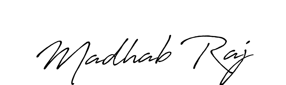 Antro_Vectra_Bolder is a professional signature style that is perfect for those who want to add a touch of class to their signature. It is also a great choice for those who want to make their signature more unique. Get Madhab Raj name to fancy signature for free. Madhab Raj signature style 7 images and pictures png