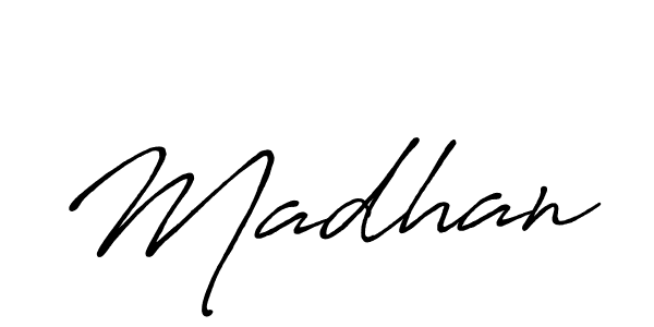 Make a beautiful signature design for name Madhan. Use this online signature maker to create a handwritten signature for free. Madhan signature style 7 images and pictures png