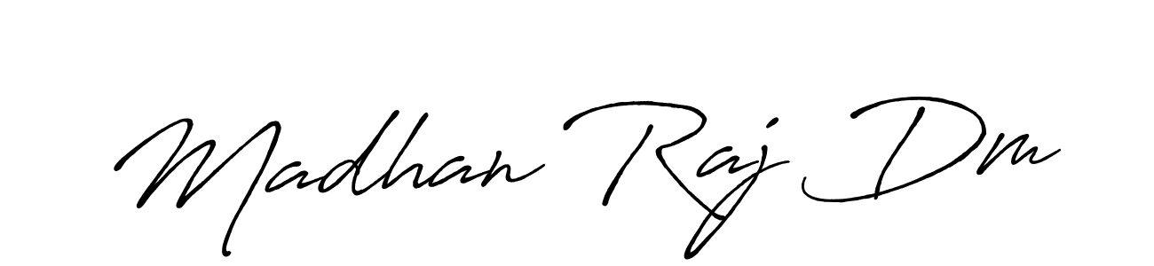 Once you've used our free online signature maker to create your best signature Antro_Vectra_Bolder style, it's time to enjoy all of the benefits that Madhan Raj Dm name signing documents. Madhan Raj Dm signature style 7 images and pictures png