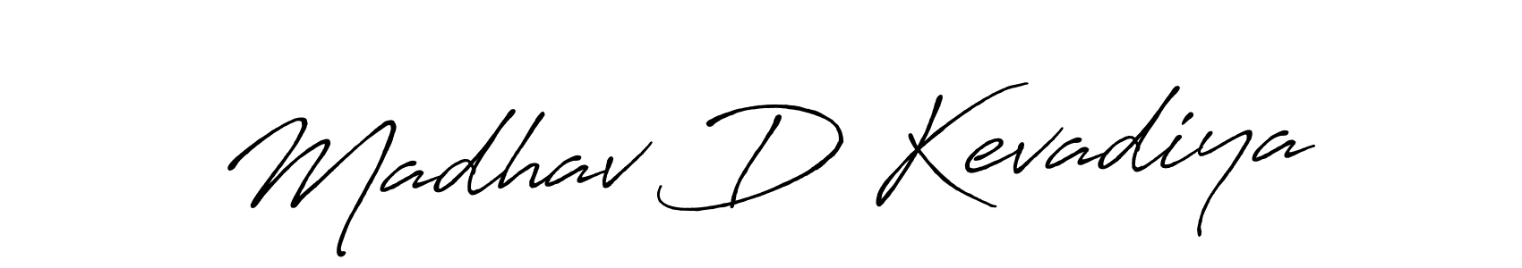 Here are the top 10 professional signature styles for the name Madhav D Kevadiya. These are the best autograph styles you can use for your name. Madhav D Kevadiya signature style 7 images and pictures png