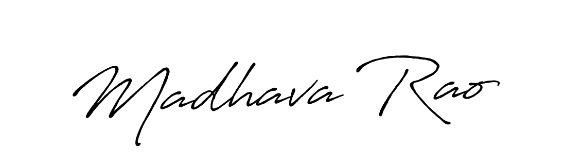 Make a beautiful signature design for name Madhava Rao. Use this online signature maker to create a handwritten signature for free. Madhava Rao signature style 7 images and pictures png