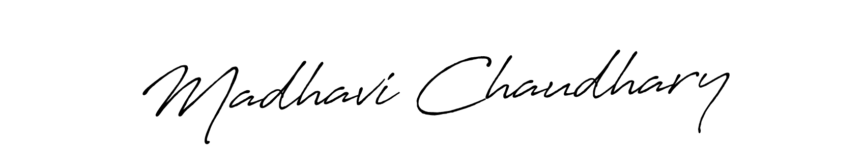 Here are the top 10 professional signature styles for the name Madhavi Chaudhary. These are the best autograph styles you can use for your name. Madhavi Chaudhary signature style 7 images and pictures png