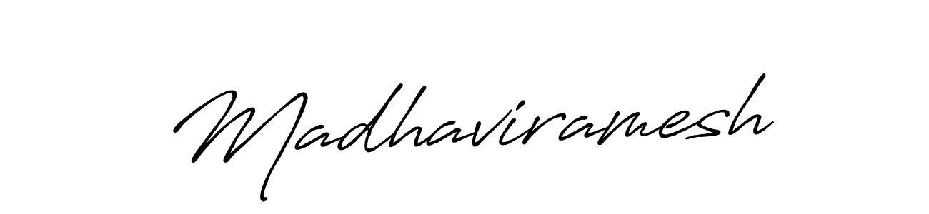 Once you've used our free online signature maker to create your best signature Antro_Vectra_Bolder style, it's time to enjoy all of the benefits that Madhaviramesh name signing documents. Madhaviramesh signature style 7 images and pictures png