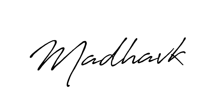 Similarly Antro_Vectra_Bolder is the best handwritten signature design. Signature creator online .You can use it as an online autograph creator for name Madhavk. Madhavk signature style 7 images and pictures png