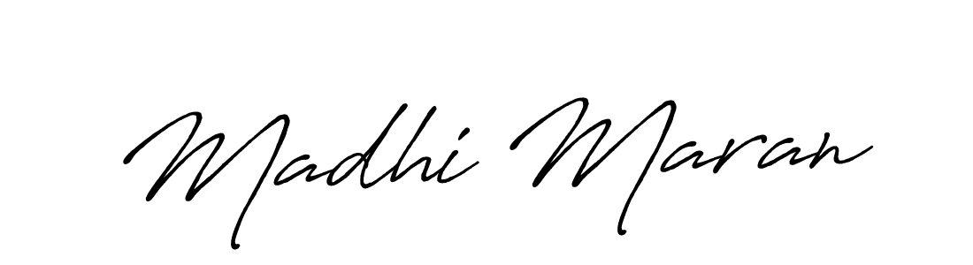 Also we have Madhi Maran name is the best signature style. Create professional handwritten signature collection using Antro_Vectra_Bolder autograph style. Madhi Maran signature style 7 images and pictures png