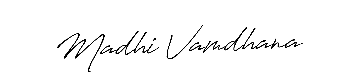 How to Draw Madhi Vamdhana signature style? Antro_Vectra_Bolder is a latest design signature styles for name Madhi Vamdhana. Madhi Vamdhana signature style 7 images and pictures png