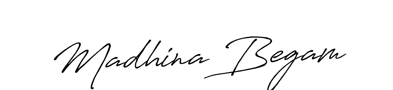 It looks lik you need a new signature style for name Madhina Begam. Design unique handwritten (Antro_Vectra_Bolder) signature with our free signature maker in just a few clicks. Madhina Begam signature style 7 images and pictures png