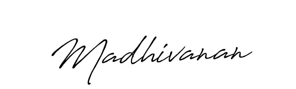 Make a beautiful signature design for name Madhivanan. Use this online signature maker to create a handwritten signature for free. Madhivanan signature style 7 images and pictures png