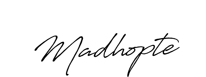 It looks lik you need a new signature style for name Madhopte. Design unique handwritten (Antro_Vectra_Bolder) signature with our free signature maker in just a few clicks. Madhopte signature style 7 images and pictures png