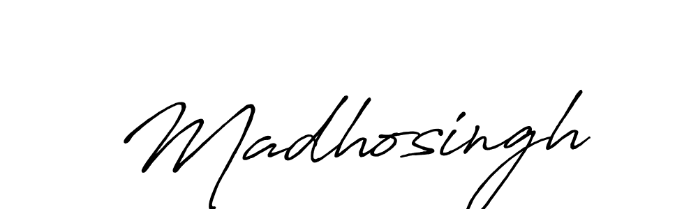 Similarly Antro_Vectra_Bolder is the best handwritten signature design. Signature creator online .You can use it as an online autograph creator for name Madhosingh. Madhosingh signature style 7 images and pictures png