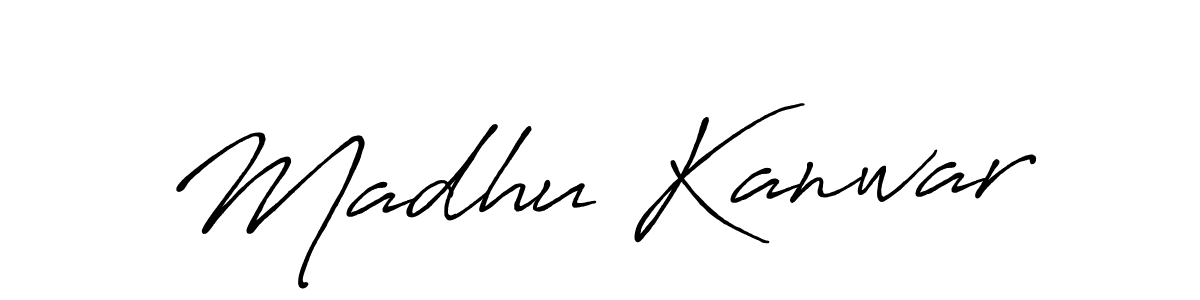 Also You can easily find your signature by using the search form. We will create Madhu Kanwar name handwritten signature images for you free of cost using Antro_Vectra_Bolder sign style. Madhu Kanwar signature style 7 images and pictures png