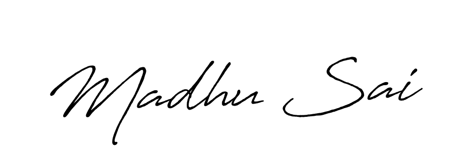 You can use this online signature creator to create a handwritten signature for the name Madhu Sai. This is the best online autograph maker. Madhu Sai signature style 7 images and pictures png