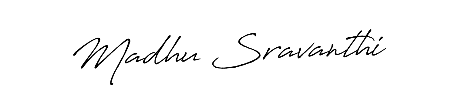 Make a beautiful signature design for name Madhu Sravanthi. Use this online signature maker to create a handwritten signature for free. Madhu Sravanthi signature style 7 images and pictures png