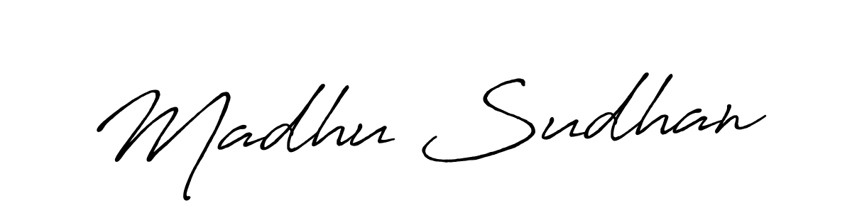 This is the best signature style for the Madhu Sudhan name. Also you like these signature font (Antro_Vectra_Bolder). Mix name signature. Madhu Sudhan signature style 7 images and pictures png