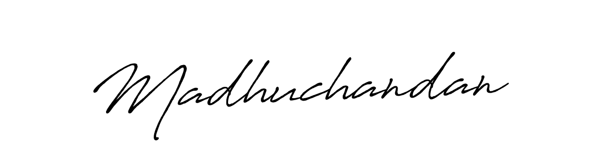 Make a beautiful signature design for name Madhuchandan. Use this online signature maker to create a handwritten signature for free. Madhuchandan signature style 7 images and pictures png