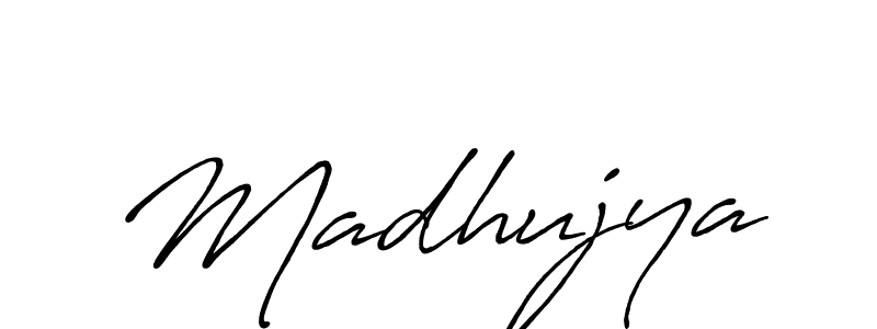 Once you've used our free online signature maker to create your best signature Antro_Vectra_Bolder style, it's time to enjoy all of the benefits that Madhujya name signing documents. Madhujya signature style 7 images and pictures png