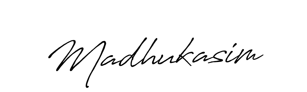 Make a beautiful signature design for name Madhukasim. Use this online signature maker to create a handwritten signature for free. Madhukasim signature style 7 images and pictures png