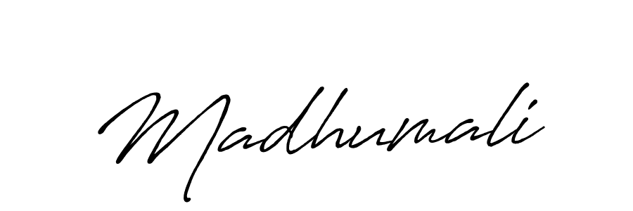 It looks lik you need a new signature style for name Madhumali. Design unique handwritten (Antro_Vectra_Bolder) signature with our free signature maker in just a few clicks. Madhumali signature style 7 images and pictures png