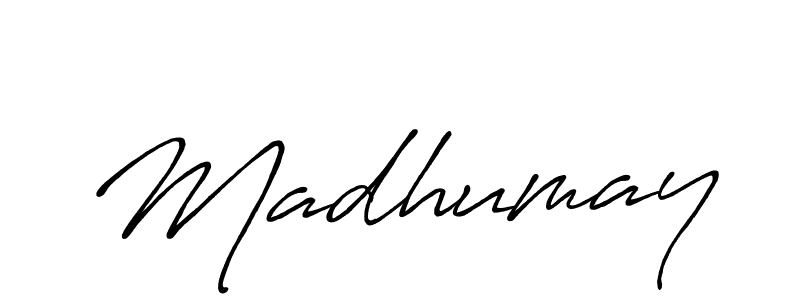 Also You can easily find your signature by using the search form. We will create Madhumay name handwritten signature images for you free of cost using Antro_Vectra_Bolder sign style. Madhumay signature style 7 images and pictures png