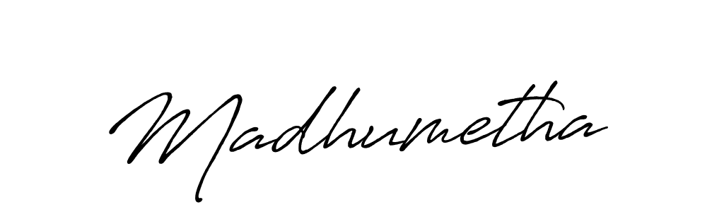 How to Draw Madhumetha signature style? Antro_Vectra_Bolder is a latest design signature styles for name Madhumetha. Madhumetha signature style 7 images and pictures png