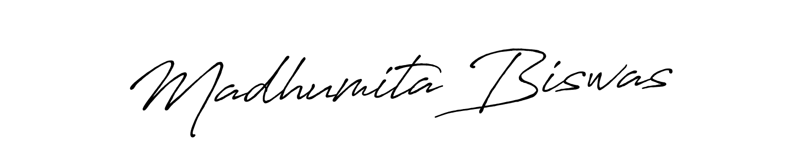 Make a short Madhumita Biswas signature style. Manage your documents anywhere anytime using Antro_Vectra_Bolder. Create and add eSignatures, submit forms, share and send files easily. Madhumita Biswas signature style 7 images and pictures png