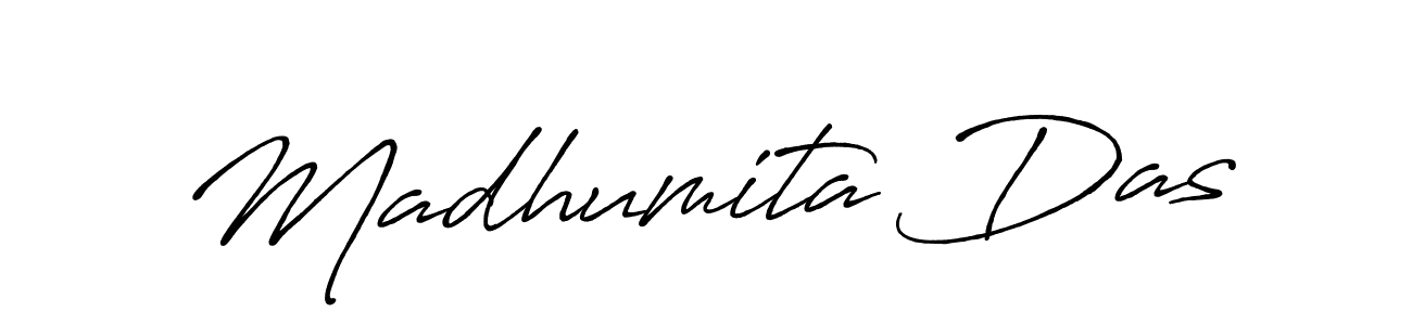 Make a beautiful signature design for name Madhumita Das. With this signature (Antro_Vectra_Bolder) style, you can create a handwritten signature for free. Madhumita Das signature style 7 images and pictures png