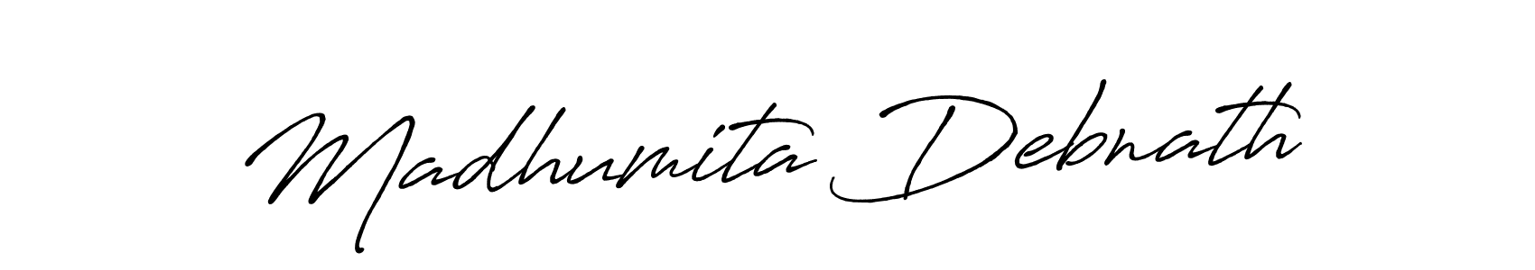 Also You can easily find your signature by using the search form. We will create Madhumita Debnath name handwritten signature images for you free of cost using Antro_Vectra_Bolder sign style. Madhumita Debnath signature style 7 images and pictures png