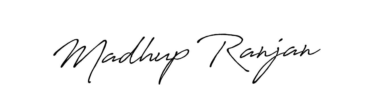 Make a beautiful signature design for name Madhup Ranjan. Use this online signature maker to create a handwritten signature for free. Madhup Ranjan signature style 7 images and pictures png