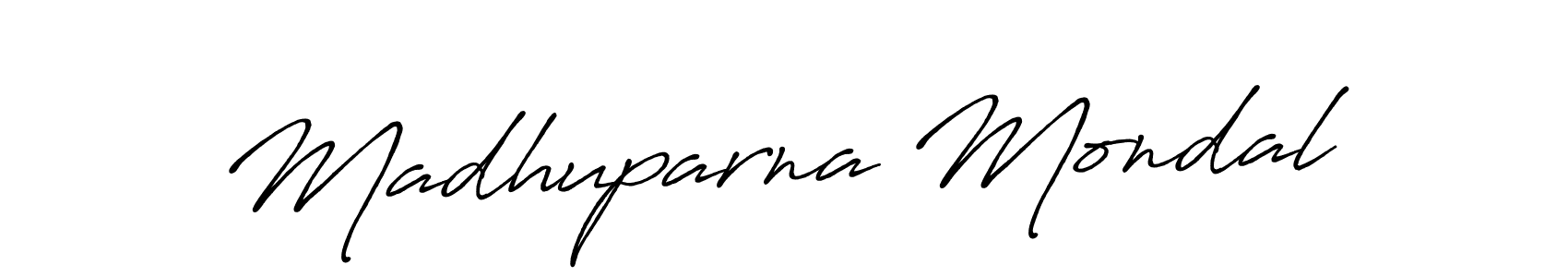 Also we have Madhuparna Mondal name is the best signature style. Create professional handwritten signature collection using Antro_Vectra_Bolder autograph style. Madhuparna Mondal signature style 7 images and pictures png