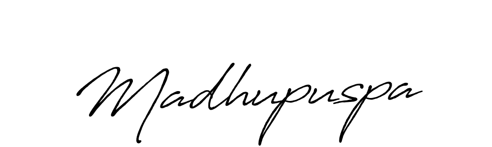 The best way (Antro_Vectra_Bolder) to make a short signature is to pick only two or three words in your name. The name Madhupuspa include a total of six letters. For converting this name. Madhupuspa signature style 7 images and pictures png