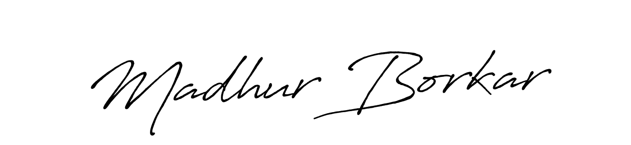 Similarly Antro_Vectra_Bolder is the best handwritten signature design. Signature creator online .You can use it as an online autograph creator for name Madhur Borkar. Madhur Borkar signature style 7 images and pictures png