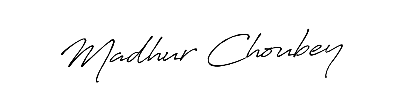 Here are the top 10 professional signature styles for the name Madhur Choubey. These are the best autograph styles you can use for your name. Madhur Choubey signature style 7 images and pictures png