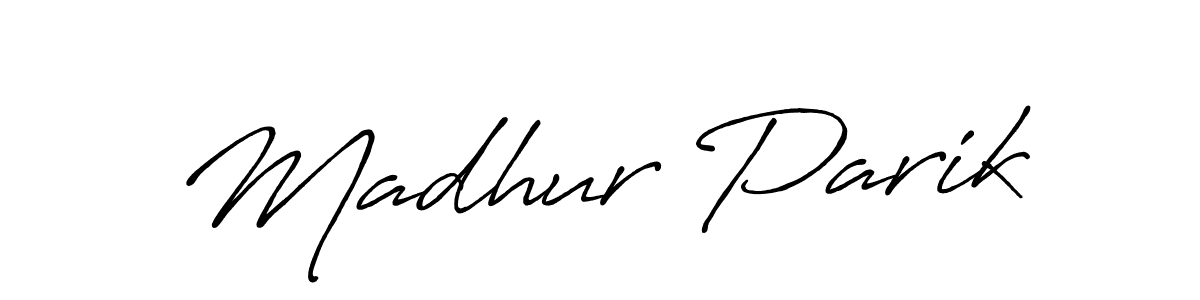 Check out images of Autograph of Madhur Parik name. Actor Madhur Parik Signature Style. Antro_Vectra_Bolder is a professional sign style online. Madhur Parik signature style 7 images and pictures png