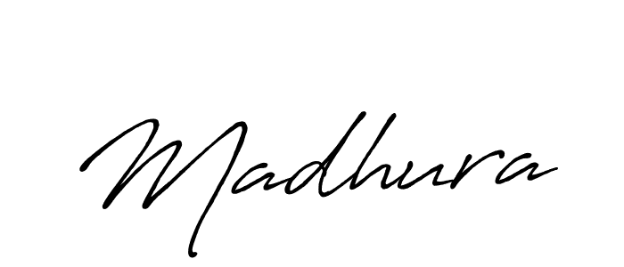 Also You can easily find your signature by using the search form. We will create Madhura name handwritten signature images for you free of cost using Antro_Vectra_Bolder sign style. Madhura signature style 7 images and pictures png
