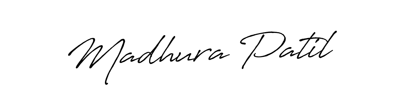 Make a beautiful signature design for name Madhura Patil. Use this online signature maker to create a handwritten signature for free. Madhura Patil signature style 7 images and pictures png