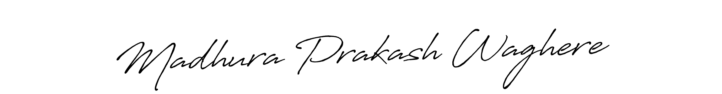 Use a signature maker to create a handwritten signature online. With this signature software, you can design (Antro_Vectra_Bolder) your own signature for name Madhura Prakash Waghere. Madhura Prakash Waghere signature style 7 images and pictures png