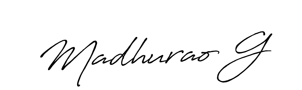 You can use this online signature creator to create a handwritten signature for the name Madhurao G. This is the best online autograph maker. Madhurao G signature style 7 images and pictures png