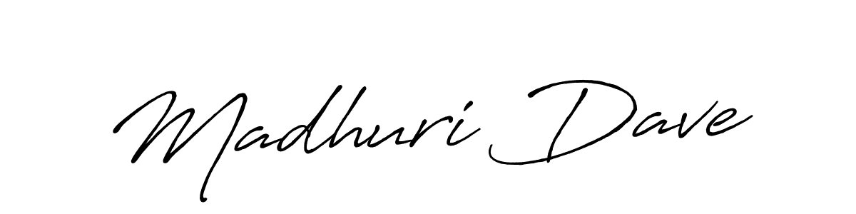 Design your own signature with our free online signature maker. With this signature software, you can create a handwritten (Antro_Vectra_Bolder) signature for name Madhuri Dave. Madhuri Dave signature style 7 images and pictures png