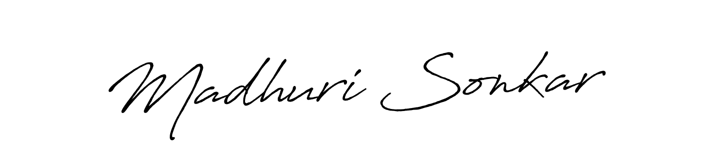 Check out images of Autograph of Madhuri Sonkar name. Actor Madhuri Sonkar Signature Style. Antro_Vectra_Bolder is a professional sign style online. Madhuri Sonkar signature style 7 images and pictures png