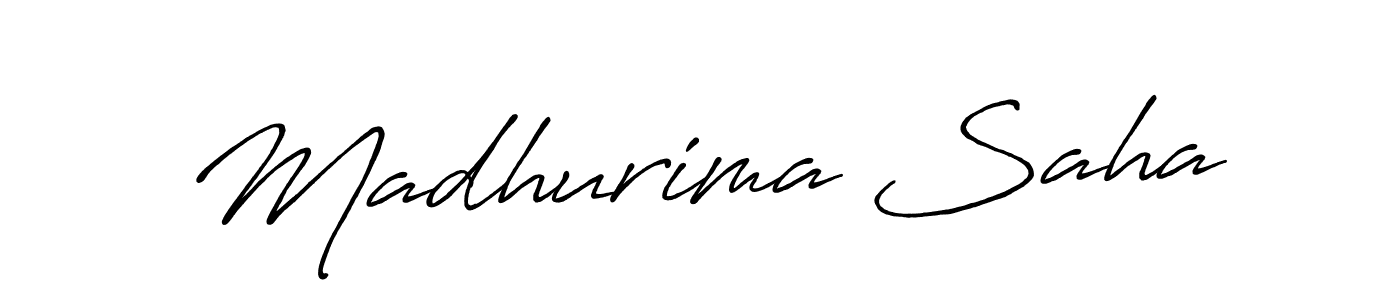 Use a signature maker to create a handwritten signature online. With this signature software, you can design (Antro_Vectra_Bolder) your own signature for name Madhurima Saha. Madhurima Saha signature style 7 images and pictures png