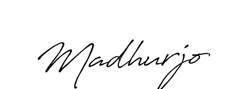 Madhurjo stylish signature style. Best Handwritten Sign (Antro_Vectra_Bolder) for my name. Handwritten Signature Collection Ideas for my name Madhurjo. Madhurjo signature style 7 images and pictures png