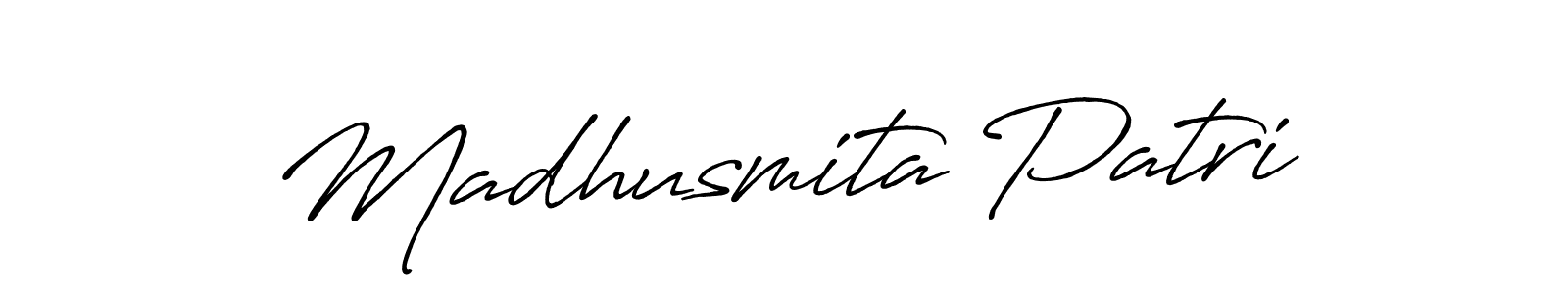 Madhusmita Patri stylish signature style. Best Handwritten Sign (Antro_Vectra_Bolder) for my name. Handwritten Signature Collection Ideas for my name Madhusmita Patri. Madhusmita Patri signature style 7 images and pictures png