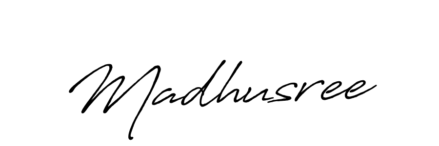 Antro_Vectra_Bolder is a professional signature style that is perfect for those who want to add a touch of class to their signature. It is also a great choice for those who want to make their signature more unique. Get Madhusree name to fancy signature for free. Madhusree signature style 7 images and pictures png