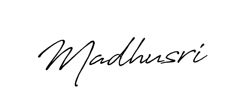 How to make Madhusri name signature. Use Antro_Vectra_Bolder style for creating short signs online. This is the latest handwritten sign. Madhusri signature style 7 images and pictures png