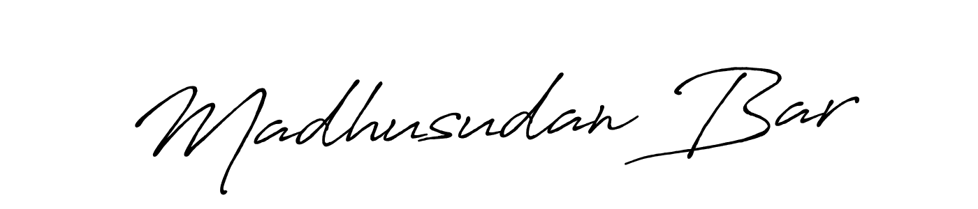 Antro_Vectra_Bolder is a professional signature style that is perfect for those who want to add a touch of class to their signature. It is also a great choice for those who want to make their signature more unique. Get Madhusudan Bar name to fancy signature for free. Madhusudan Bar signature style 7 images and pictures png
