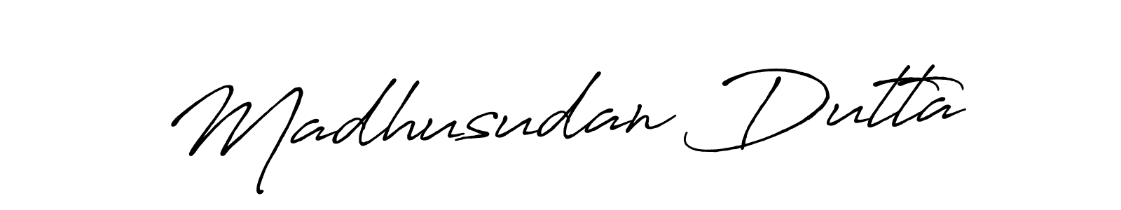 Make a beautiful signature design for name Madhusudan Dutta. Use this online signature maker to create a handwritten signature for free. Madhusudan Dutta signature style 7 images and pictures png