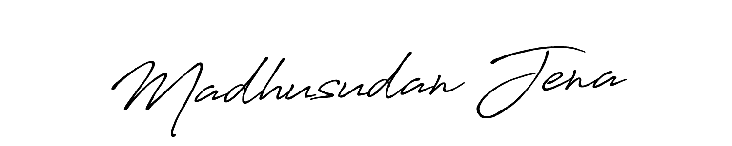 How to make Madhusudan Jena signature? Antro_Vectra_Bolder is a professional autograph style. Create handwritten signature for Madhusudan Jena name. Madhusudan Jena signature style 7 images and pictures png