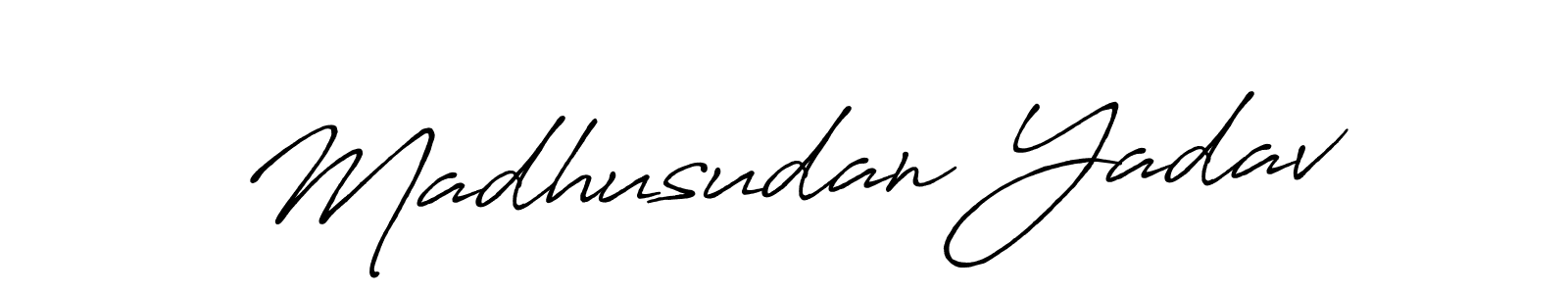 You can use this online signature creator to create a handwritten signature for the name Madhusudan Yadav. This is the best online autograph maker. Madhusudan Yadav signature style 7 images and pictures png