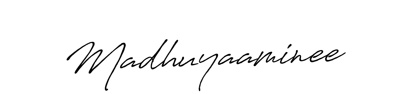 You can use this online signature creator to create a handwritten signature for the name Madhuyaaminee. This is the best online autograph maker. Madhuyaaminee signature style 7 images and pictures png